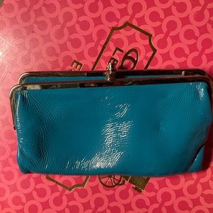 Blue wallet